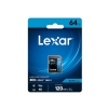 [Mẫu mới] Thẻ nhớ Máy Ảnh SDHC / SDXC Lexar 800X 32GB / 64GB / 128GB / 256GB U3 V30 tốc độ đọc 120MB/s ghi 450MB/s (xanh)