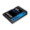 Thẻ nhớ máy ảnh SDXC Lexar 633x 64GB UHS-I U3 V30 đọc 90MB/s ghi 45MB/s LSD64GCB633 (xanh)