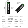 Vỉ 1 pin sạc Beston 21700 5000mAh (18500mWh) dòng Lithium-ion hiệu suất cao cổng sạc typec trên thân