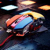 Chuột gaming 9D cao cấp INPHIC PG6 chơi game đỉnh cao - DPI 12800 Polling Rate 1000Hz Tần số quét 7000 FPS