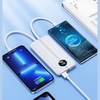 Pin dự phòng sạc nhanh Remax RPP-300 Pinjur Series 10000mAh hỗ trợ SCP/MiTurbo/ QC 22.5W và PD 20W - tích hợp 2 cáp sạc (2 màu)