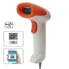 Máy quét mã vạch không dây Bluetooth/ Wireless/ gắn dây Barcode Scanner S20-WGB hỗ trợ scan mã QR (Trắng) (Trắng)