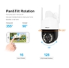 Camera wifi PTZ ngoài trời SriHome SH041 siêu zoom 20x 5.0MPx QHD 2K+ độ phân giải 2560 x 1920 - đèn trợ sáng