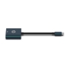 Cáp chuyển TypeC sang HDMI HP DHC-CT202 độ phân giải 4K - thích hợp tivi/ laptop/ màn hình/ điện thoại/ máy tính bảng (xám đen)