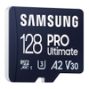 Thẻ nhớ MicroSDXC Samsung Pro Ultimate 128GB đọc 200MB/s ghi 130MB/s U3 A2 V30 kèm adapter (Xanh)