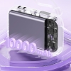 Pin dự phòng siêu gọn Remax RPP-652 10000mAh tích hợp 2 cáp sạc nhanh QC 22.5W và PD 20W - cổng typeC hỗ trợ in/out (4 màu tuỳ chọn)