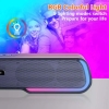 Loa bluetooth soundbar Kisonli LED-913 led RGB - tích hợp 2 BASS cực mạnh (nhiều màu)