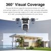 Camera IP wifi ngoài trời VSTARCAM CS621ZR phân giải 8MP 2304x1296P Zoom 10x siêu xa - xem 3 màn hình