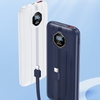 Pin dự phòng sạc nhanh Remax RPP-300 Pinjur Series 10000mAh hỗ trợ SCP/MiTurbo/ QC 22.5W và PD 20W - tích hợp 2 cáp sạc (2 màu)