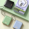 Pin dự phòng Remax RPP-286 Janker Series 10000mAh tích hợp đèn pin - hỗ trợ 4 dây sạc USB/ microUSB/ typeC/ lightning (màu ngẫu nhiên)