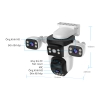 Camera IP wifi ngoài trời VSTARCAM CS621ZR phân giải 8MP 2304x1296P Zoom 10x siêu xa - xem 3 màn hình
