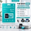 Thẻ nhớ microSDHC GOOD COOL 32GB Class10 UHS-I U3 A1 quay ghi hình 2K/4K - kèm adapter SD (xanh)