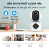 Camera IP wifi trong nhà VSTARCAM C992DR phân giải HD 2MP 2 màn hình - báo động, đàm thoại, có màu