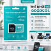 Thẻ nhớ microSDHC GOOD COOL 16GB Class10 UHS-I U3 A1 quay ghi hình 2K/4K - kèm adapter SD (xanh)