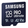 Thẻ nhớ MicroSDXC Samsung Pro Ultimate 128GB đọc 200MB/s ghi 130MB/s U3 A2 V30 kèm adapter (Xanh)