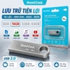 USB 2.0 kim loại nguyên khối GOOD COOL U29 dung lượng 16GB đọc 20MB/s ghi 10MB/s (bạc)