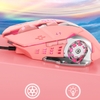 Chuột game 6D DIVIPARD G502 DPI 3200 - dây bọc dù (3 màu)