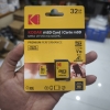 Thẻ nhớ microSDXC Kodak 32GB EKMSDM32GHC10K UHS-I U1 V10 hỗ trợ ghi hình FullHD - kèm adapter SD (vàng)