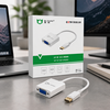 Cáp chuyển đổi M-PARD MD006 từ cổng DisplayPort sang VGA dài 25cm hỗ trợ Full HD 1920x1200 @ 60Hz