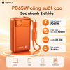 [CÓ 3C / CCC] Pin Dự Phòng siêu nhanh 65W Remax T132 11850mAh Kèm cáp TypeC to TypeC 60W, USB 22.5W