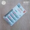 Vỉ 4 pin sạc AA Fujitsu 1900mAh made in JAPAN - nội địa Nhật Bản (trắng)