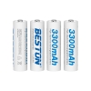 Pin sạc 1.2V Ni-Mh Beston AA 2000mah / 3000mAh / 3300mAh, AAA 1100mah / 1300mAh, Box sạc C8001 / C8002 / C8003