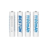 Pin sạc 1.2V Ni-Mh Beston AA 2000mah / 3000mAh / 3300mAh, AAA 1100mah / 1300mAh, Box sạc C8001 / C8002 / C8003