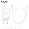Bộ Sạc Hoco C104A cáp Type-C to Lightning PD20W (Trắng)