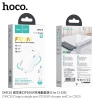 Bộ sạc nhanh Hoco DMC10 TypeC PD/QC 30W, PPS 33W, Có đèn báo sạc, kèm cáp C to C / C to Lightning (Trắng)