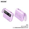 Pin dự phòng WEKOME WP-34 10000mAh USB QC 3.0 22.5W, TypeC PD 20W, Kèm 2 cáp sạc