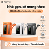 [CÓ 3C / CCC] Pin Dự Phòng sạc tường Remax FP-100 10000mAh Cổng TypeC & Lightning 20W, USB 22.5W, Chân cắm 220V - kèm cáp C to L ngắn