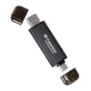 Ổ cứng di động SSD 2 đầu USB và typeC 256GB Transcend ESD310 đọc 1050MB/s ghi 990MB/s - PSD phân phối