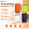[CÓ 3C / CCC] Pin Dự Phòng siêu nhanh 65W Remax T132 11850mAh Kèm cáp TypeC to TypeC 60W, USB 22.5W