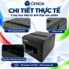 Máy in nhiệt in hóa đơn CENDA POS801 khổ giấy K80 bluetooth & USB cho cửa hàng, quán cafe, nhà hàng, shop thời trang, các app Food