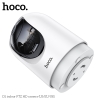 Camera IP wifi Hoco D1 3.0MPX FullHD+ phân giải 2304*1296P - đàm thoại 2 chiều, quan sát rộng, xoay 360 độ (Trắng)