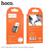 Đầu chuyển đổi TypeC to USB 2.0 Hoco UA17 (Đen - hộp Cam)