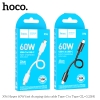 Cáp sạc ngắn 25cm Hoco X96 USB-A to C 100W / C to C 60W / C to LN 20W / USB-A to LN 12W (màu Random)