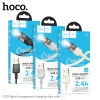 Cáp sạc nhanh Hoco U129 C to C 60W / C to LN 27W / USB-A to C 3A / USB-A to LN 2.4A, dài 1.2M (màu Random)