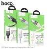 Cáp sạc nhanh Hoco U129 C to C 60W / C to LN 27W / USB-A to C 3A / USB-A to LN 2.4A, dài 1.2M (màu Random)