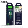 Cáp sạc nhanh Hoco DM-X6 max 3A, dài 1M, có đèn Led, 3 chân sạc tùy chọn (Đen)