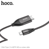 Cáp chuyển đổi TypeC sang HDMI / HDTV UA16 hỗ trợ 4K, dài 2M (Xám)