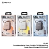 [CÓ 3C / CCC] Pin Dự Phòng kiêm bộ sạc Remax FP-90 10000mAh mini Cổng TypeC 20W, Cáp TypeC 22.5W, Chân cắm 220V