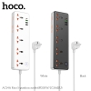 Ổ cắm điện thông minh Hoco AC14 / AC14A TypeC PD 30W, USB-A QC3.0 18W, 5 Socket, công suất 2500W (màu Random)