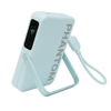 Pin dự phòng không dây PHANTOM P60W 10000mAh Sạc magsafe 15W / TypeC PD 20W / LN out 18W, Có 3C, Kèm Cáp sạc, Kiêm Giá Đỡ Điện Thoại