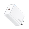 Bộ sạc nhanh Hoco DMC10 TypeC PD/QC 30W, PPS 33W, Có đèn báo sạc, kèm cáp C to C / C to Lightning (Trắng)