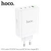 Cốc sạc nhanh 4 cổng Hoco N31 TypeC PD 100W GaN (Trắng)