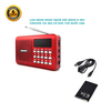 [KÈM THẺ HOẶC KHÔNG THẺ] Loa nghe đài Craven CR-16 hỗ trợ khe USB / thẻ nhớ / jack cắm tai nghe (Đỏ)