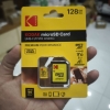 Thẻ nhớ microSDXC Kodak 128GB EKMSDM128GHC10K UHS-I U1 V10 hỗ trợ ghi hình FullHD - kèm adapter SD (vàng)