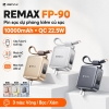 [CÓ 3C / CCC] Pin Dự Phòng kiêm bộ sạc Remax FP-90 10000mAh mini Cổng TypeC 20W, Cáp TypeC 22.5W, Chân cắm 220V