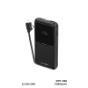 Pin dự phòng kiêm sạc tường Remax RPP-298 10000mah tích hợp cáp sạc nhanh 2 đầu QC 22.5W PD 20W - chân cắm nguồn 220v (2 màu)